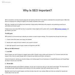 Why Is SEO Important?