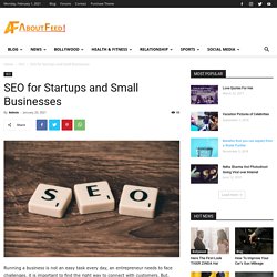 SEO for Startups and Small Businesses