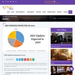 SEO Updates Expected in 2019