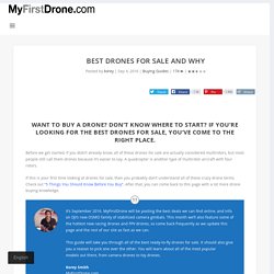 September 2016 Best Drones For Sale List