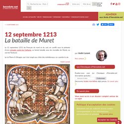 12 septembre 1213 - La bataille de Muret