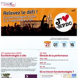 Défi NPDC - 27 septembre 2013 de 12h à 14h à Euratechnologies - Lille