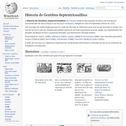 Historia de Gentibus Septentrionalibus