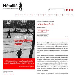 La Septième Croix - Editions Métailié