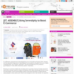 [ST. ASSEMBLY] Using Serendipity to Boost E-Commerce