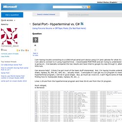 labview virtual serial port