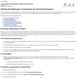Oracle Pedigree and Serialization Manager Installation Guide