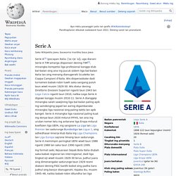 Serie A - Wikipedia