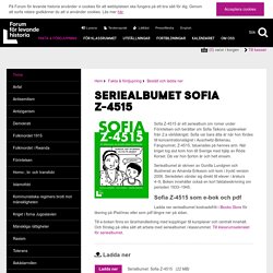 Seriealbumet Sofia Z-4515