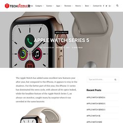 Buy Apple Watch Series 5 - Stainless Steel with Sport Band GPS + Cellular