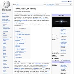 Terra Nova (TV series)