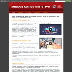 ABC TV - Serious Games Initiative - Home
