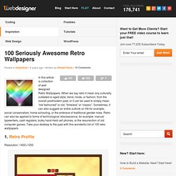 100 Seriously Awesome Retro Wallpapers