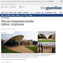 The new Serpentine Sackler Gallery - in pictures