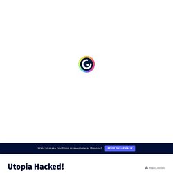 Escape game on fake news 4e/3e Utopia Hacked!