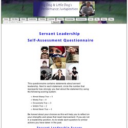 Servant Leadership Survey