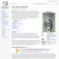 John Brown (servant)