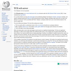 TUX web server