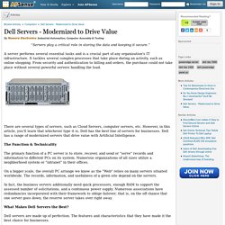 Dell Servers - Modernized to Drive Value by Newera Electronics