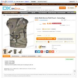 Adder Multi-Service Small Pouch - Camouflage
