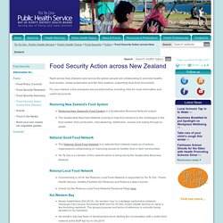 Bay of Plenty District Health Board : Food Security Action across New Zealand