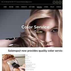 Hair Color Experts Charlotte NC - Color Service