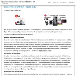 LG service Centre in Hitech City Hyderabad - LG Home Appliance Repair