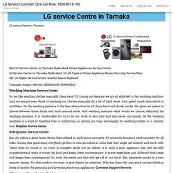 LG service Centre in Tarnaka Hyderabad