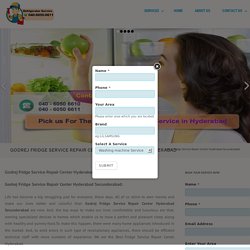 Godrej Fridge Service Repair Center Hyderabad Secunderabad -