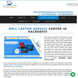 Dell Service Center in Kalbadevi Mumbai