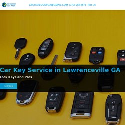 Car Key Service in Lawrenceville GA