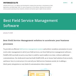 Field Service Management (FSM) Software