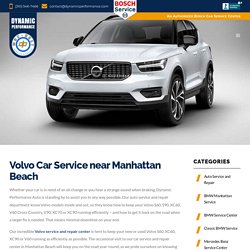 Volvo Car Service near Manhattan Beach - BMW-Mercedes Benz-Mini Cooper Auto Service Repair