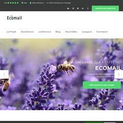 Service de messagerie écologique - Email écologique Ecomail
