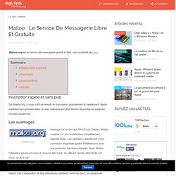 Mailoo Un Service De Messagerie Libre Et Gratuite