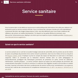 Service sanitaire infirmier