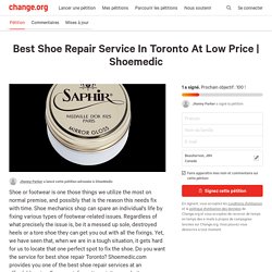 Best Shoe Repair Service In Toronto At Low Price