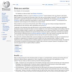 Data as a service