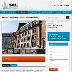 Serviced Offices Soho