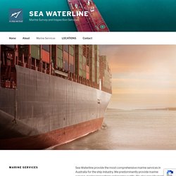 Marine Surveyor - Sea Waterline