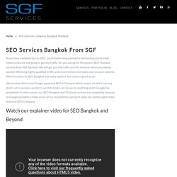SEO company in Bangkok