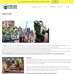 Services - Chelsea Garden Center