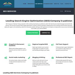 Top SEO Expert in Lahore – SEO Services Company in Pakistan