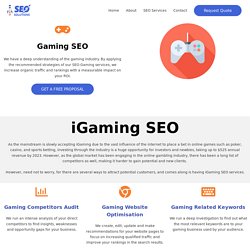 Esports SEO Consultant Agency - Gaming Link Building