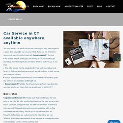 Corporate Car Services in CT