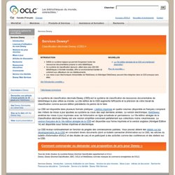 Services Dewey [OCLC - ]