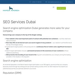 SEO Services In Dubai & Digital Marketing Agency In Dubai