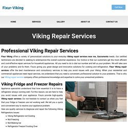 Emergency Viking Appliances Repair