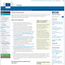 European Commission : Trade : Economic sectors