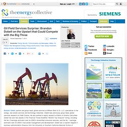 Oil Field Services Investment and Industry Change
